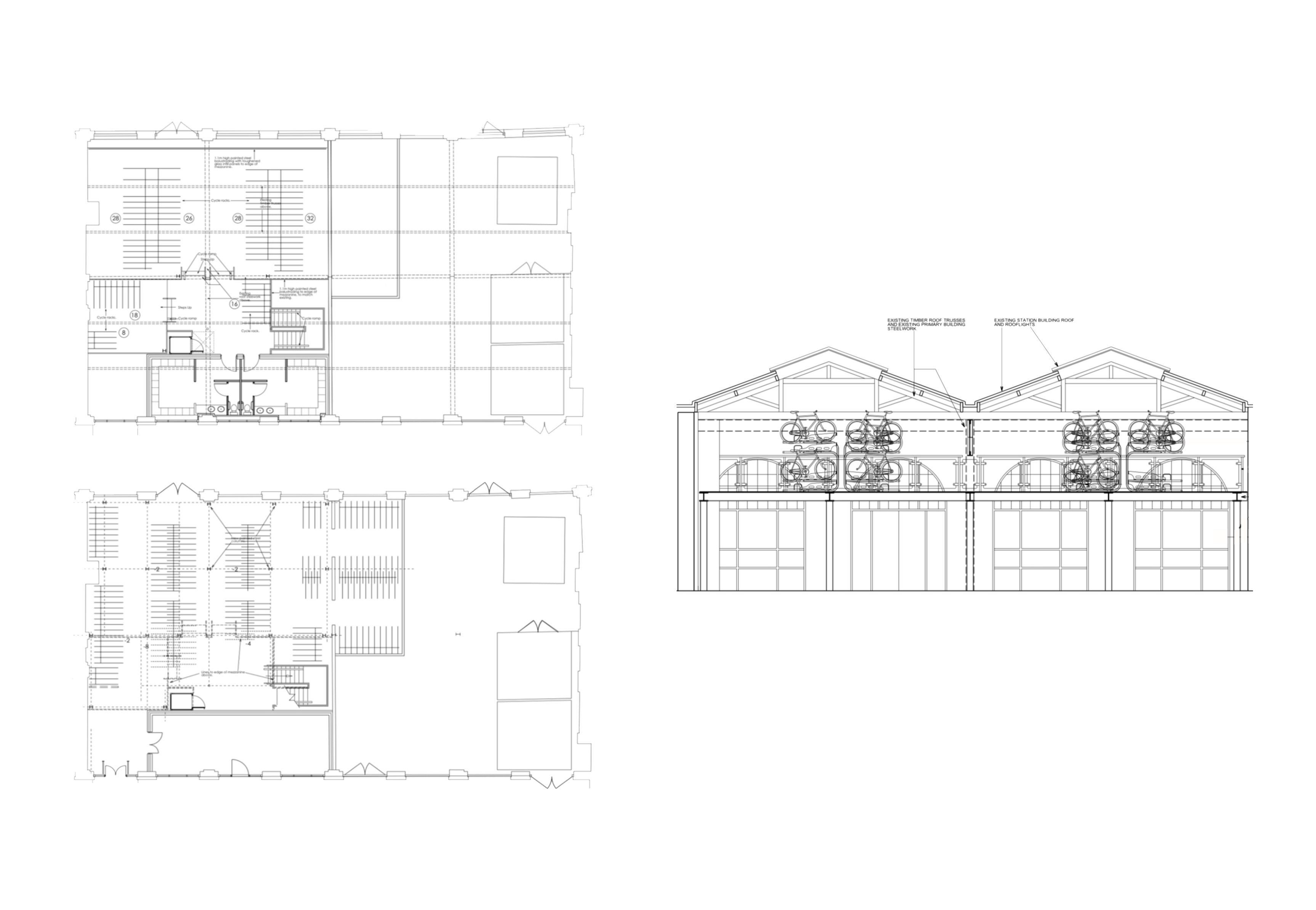 Existing floor plans for Unearthing the Spiral