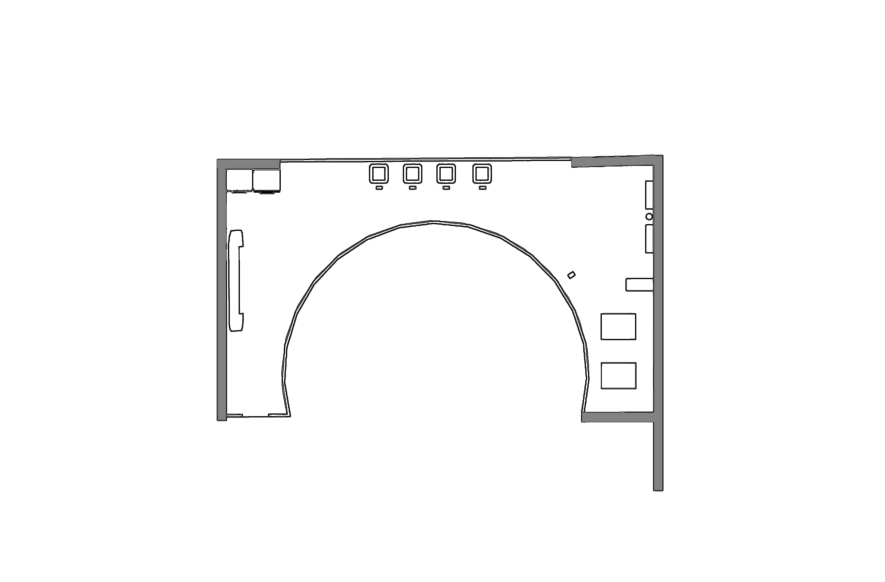 First floor plan for Unearthing the Spiral